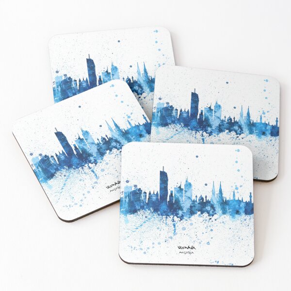 Item preview, Vienna Austria Skyline designed and sold by ArtPrints.