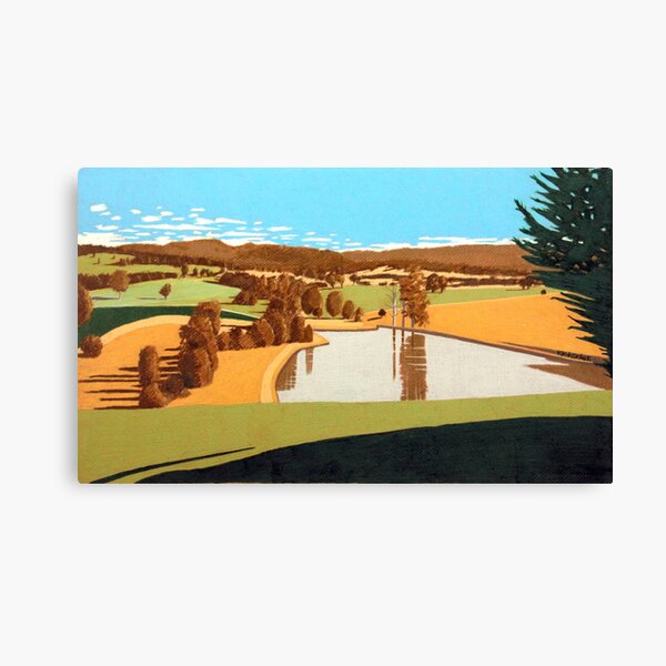Farm Dam, Ringarooma Canvas Print