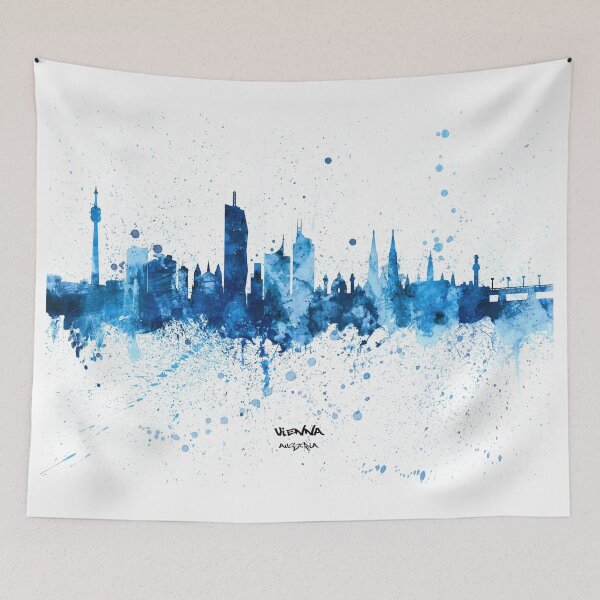 Item preview, Vienna Austria Skyline designed and sold by ArtPrints.