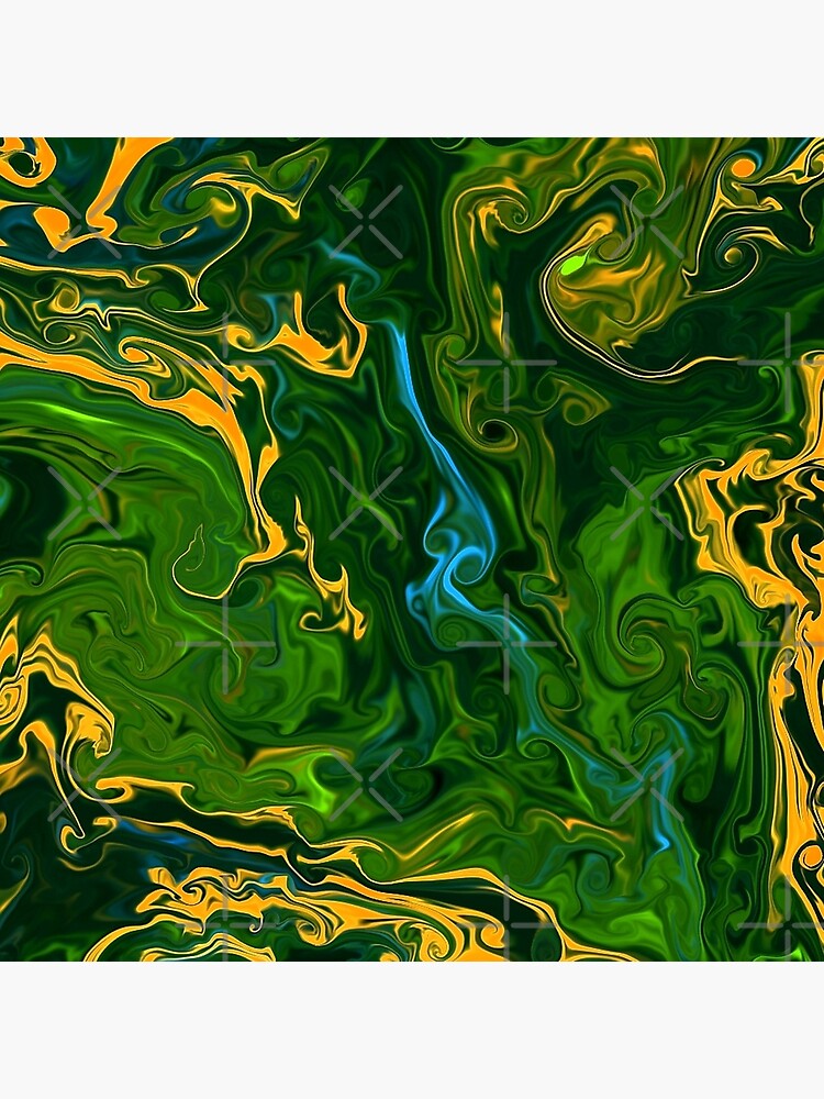 Multicolored unique everlasting pattern, decorative, aesthetic design, acrylics by CWartDesign