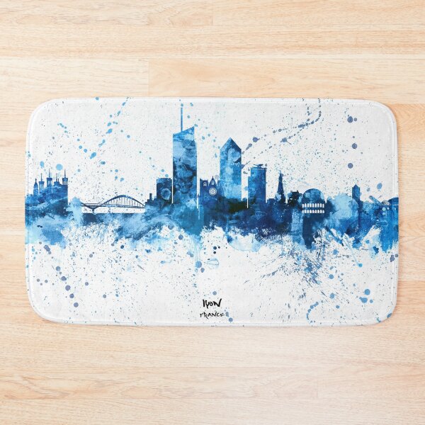 Item preview, Lyon France Skyline designed and sold by ArtPrints.