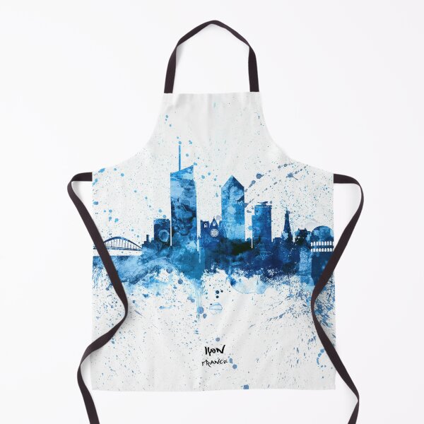Item preview, Lyon France Skyline designed and sold by ArtPrints.