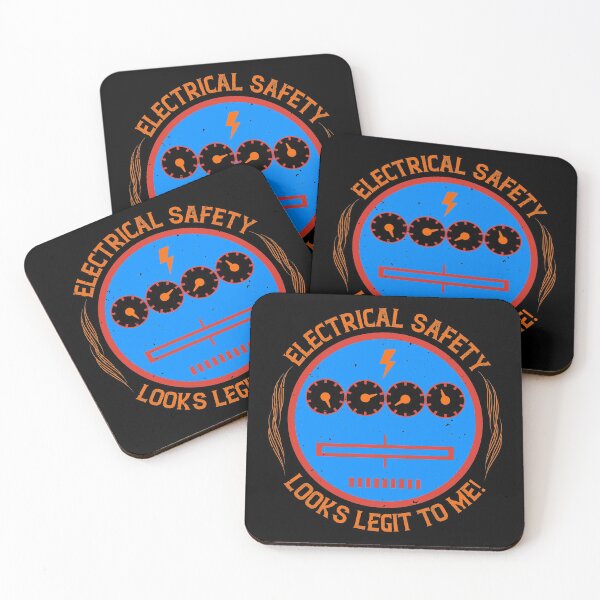 Item preview, Electrical Safety Looks Legit To Me! designed and sold by GoodVibeDesign.