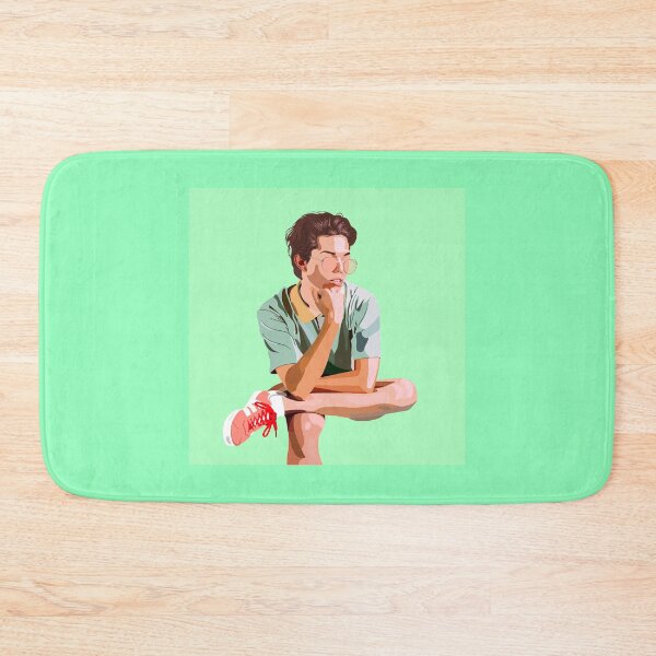 Item preview, Boy Posing Green designed and sold by FreddArtz.