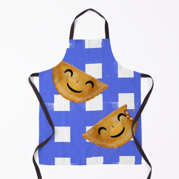 Item preview, Cornish grin - smiling pasty on a picnic blanket  designed and sold by Louisa Currier.