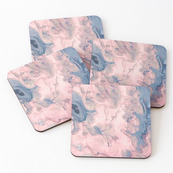 Item preview, Blush Pink and Blue Liquid effect//colorful water drops designed and sold by Aishwarya  Singh.