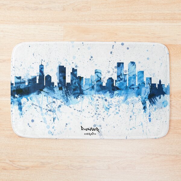 Item preview, Denver Colorado Skyline designed and sold by ArtPrints.