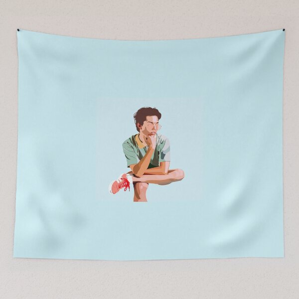 Item preview, Boy Posing Light Blue designed and sold by FreddArtz.