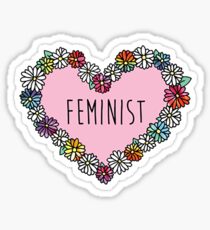 "Feminist" merch! Sticker