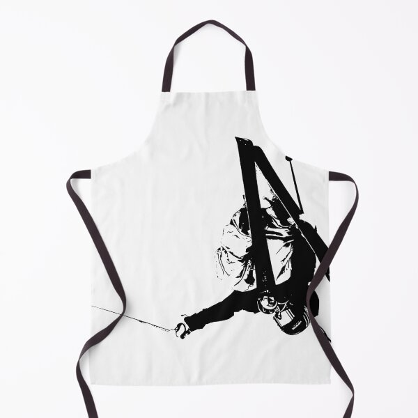 Item preview, Skiing_Stencil_001 designed and sold by graphicassault.