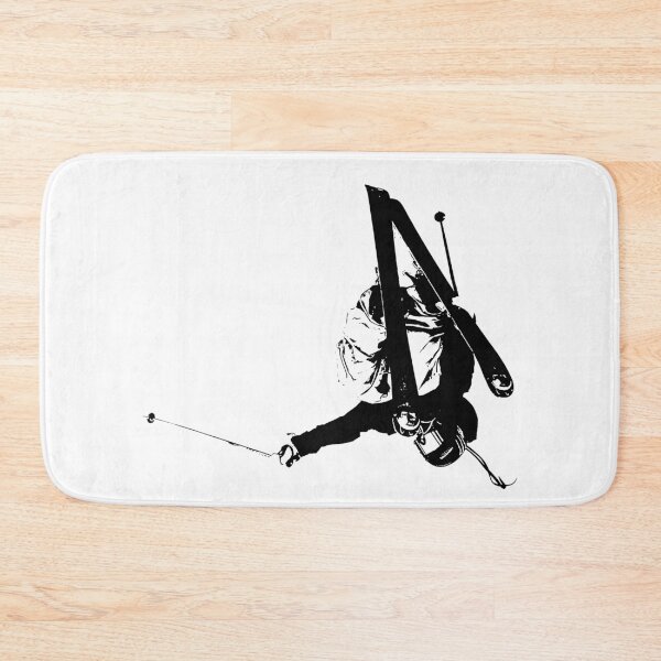 Item preview, Skiing_Stencil_001 designed and sold by graphicassault.