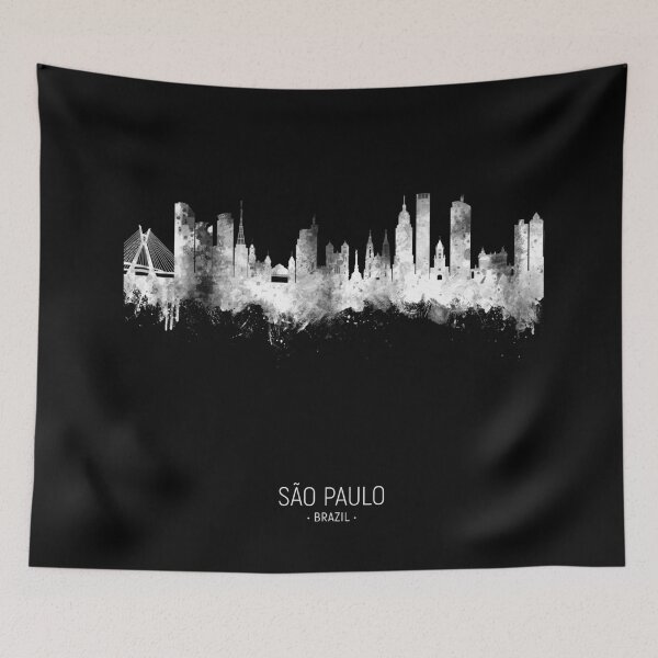 Item preview, São Paulo Skyline Brazil designed and sold by ArtPrints.