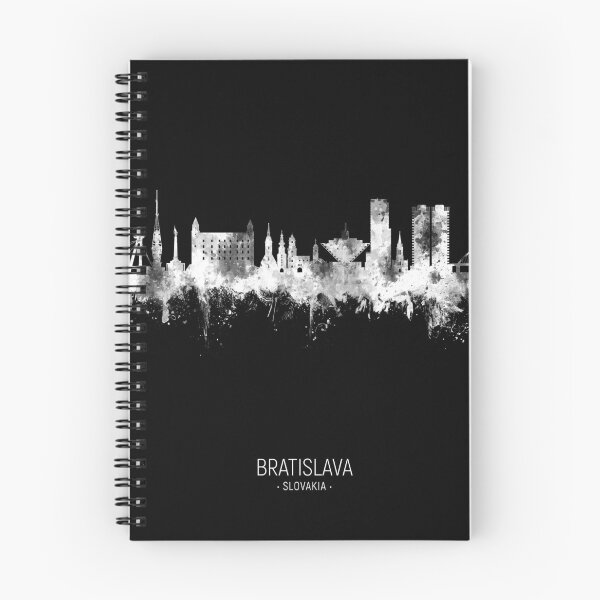 Item preview, Bratislava Slovakia Skyline designed and sold by ArtPrints.
