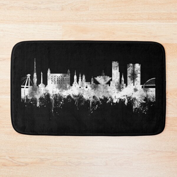Item preview, Bratislava Slovakia Skyline designed and sold by ArtPrints.