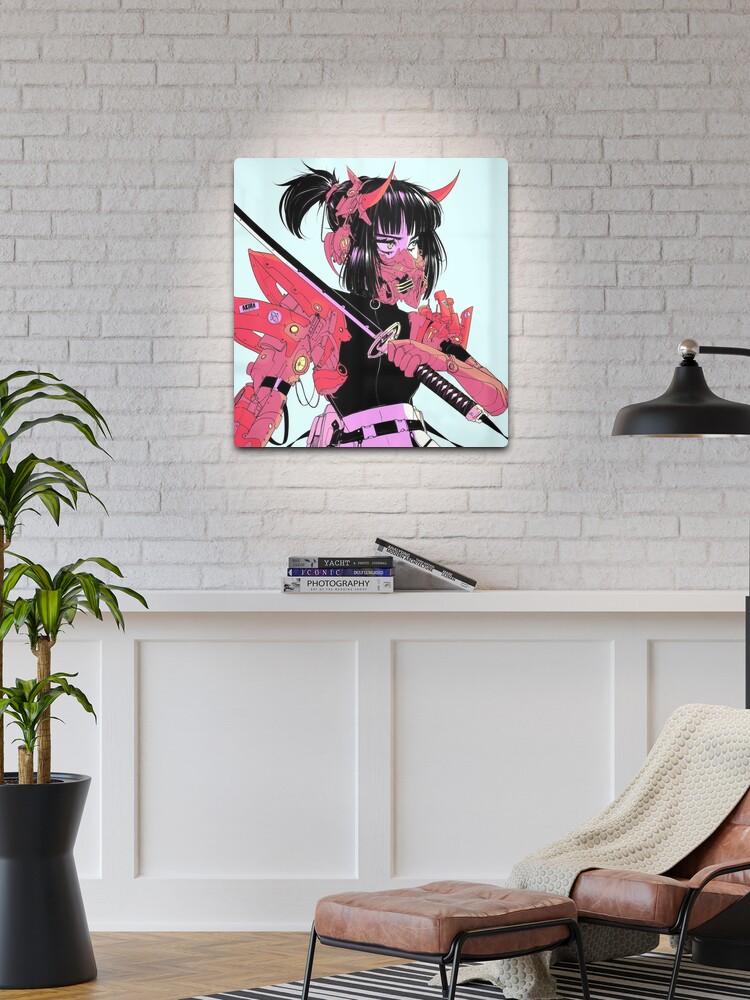 3D Kanojo' Poster, picture, metal print, paint by padilla