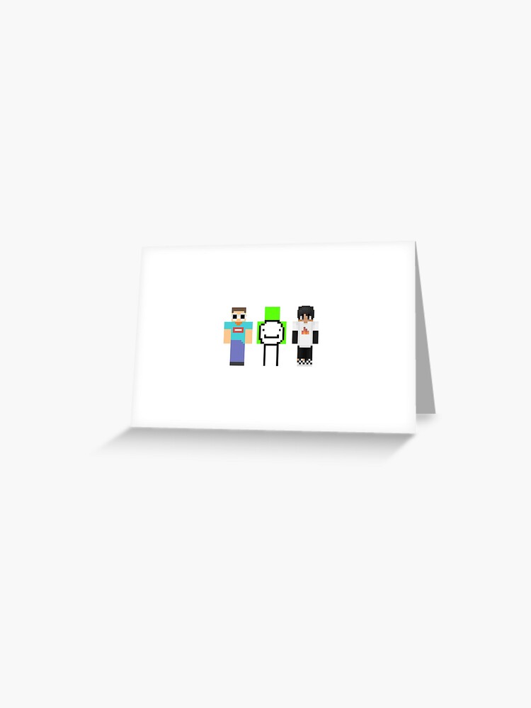 Dream Team Minecraft Sticker George Sapnap  Poster for Sale by dottidoti