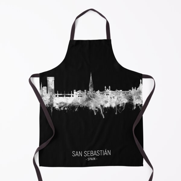 Item preview, San Sebastian Spain Skyline designed and sold by ArtPrints.
