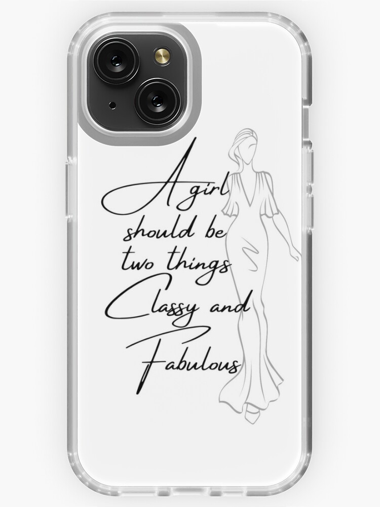 Classy and Fabulous Coco Chanel Inspired iPhone Case for Sale by ricknosis