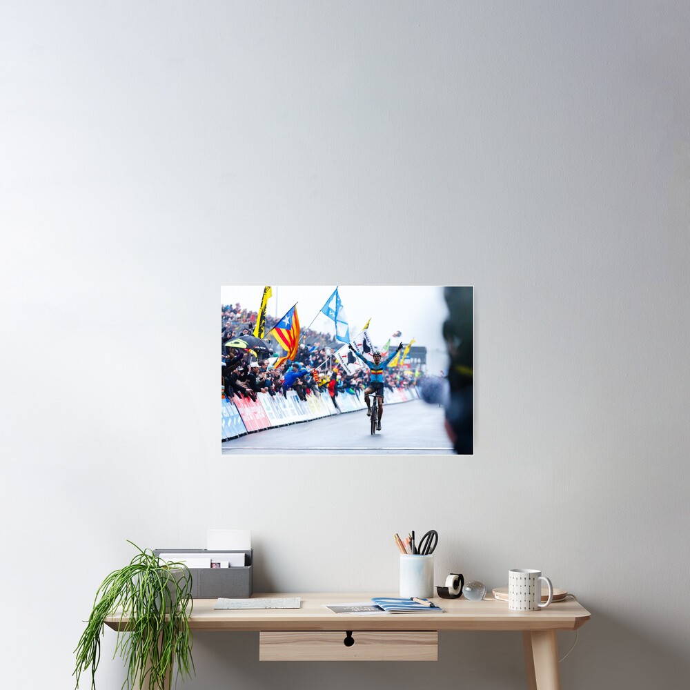 "Wout van Aert. (Belgium)" Poster by weiyuet | Redbubble