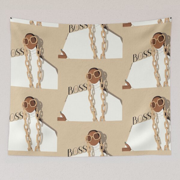 Item preview, Boss black woman wearing cool glasses designed and sold by Gems4You.