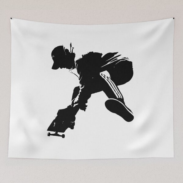 Item preview, Skateboarding_Stencil_004 designed and sold by graphicassault.