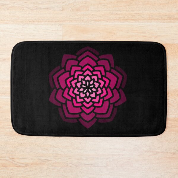 Item preview, Ombre Pink Floral Mandala  designed and sold by Mona Tahan.