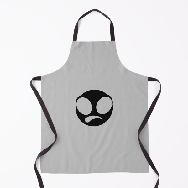 Item preview, Round Face - Mad (Black) designed and sold by CatMaGo.