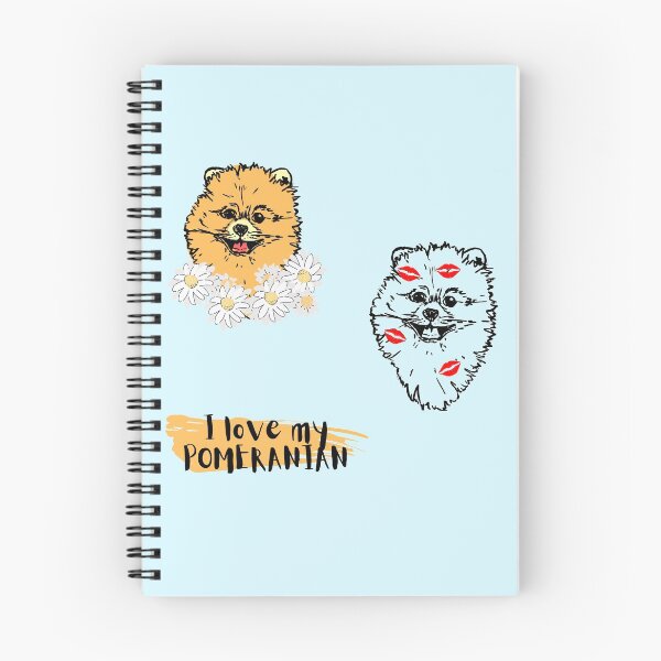 Item preview, Pomeranian stickerpack designed and sold by NinaBetterNot.