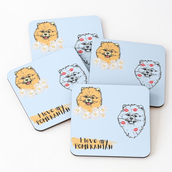 Item preview, Pomeranian stickerpack designed and sold by NinaBetterNot.