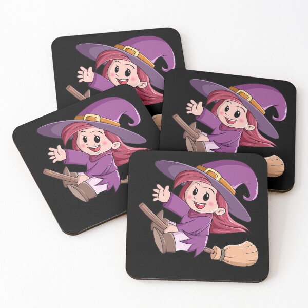 Item preview, little halloween witch - funny gift idea designed and sold by jijithedesigner.