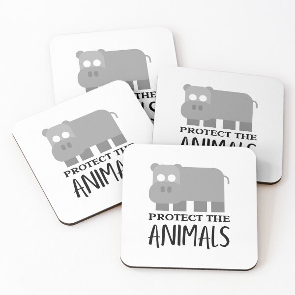 Item preview, Protect the Animals - Cute Hippo designed and sold by javes93.