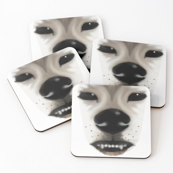 Item preview, Wolfie Dog Nose designed and sold by Jane McDougall.