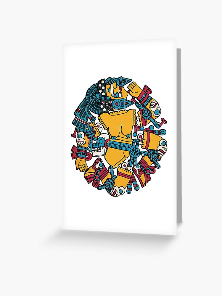 Card 86 - Huitzilopochtli - Back  Wild creatures, Mythological creatures,  Prehistoric creatures