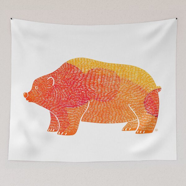 Item preview, Bear (color) designed and sold by adeillustrator.