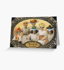 Thanksgiving Greetings Greeting Card