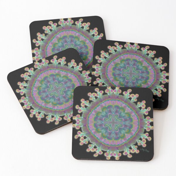Item preview, Flowering around the world at nightfall  designed and sold by busyBeanz.