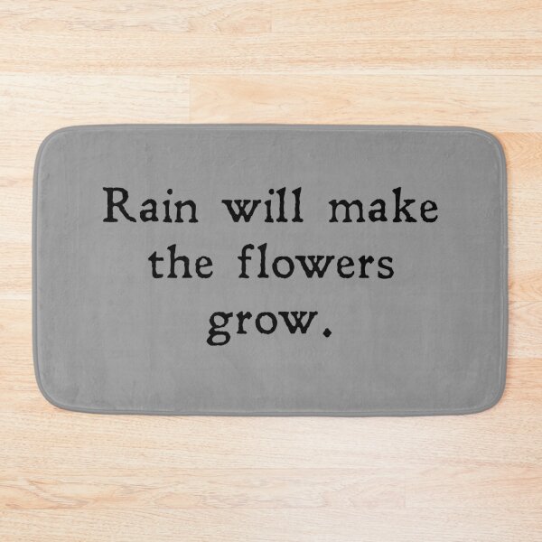 Item preview, Rain will make the flowers grow designed and sold by Pickle-Lily.