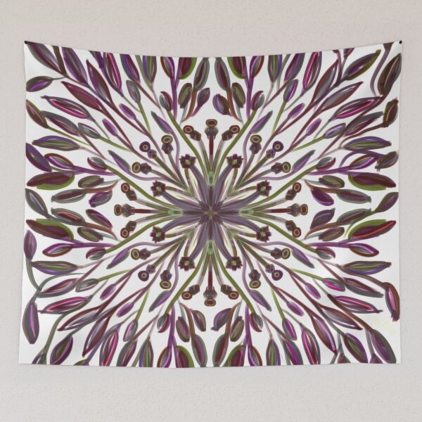 Item preview, Colorful leaves spiraling out of control  designed and sold by busyBeanz.