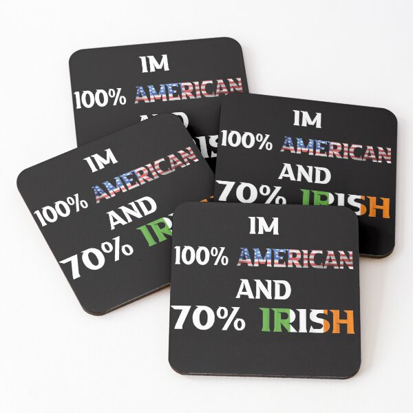 Item preview, im 100 american 70 irish designed and sold by Andrea Lina.