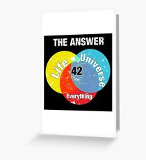The Answer Greeting Card
