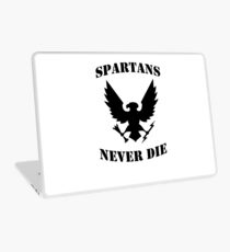 Halo Spartans Never Die Laptop Skin