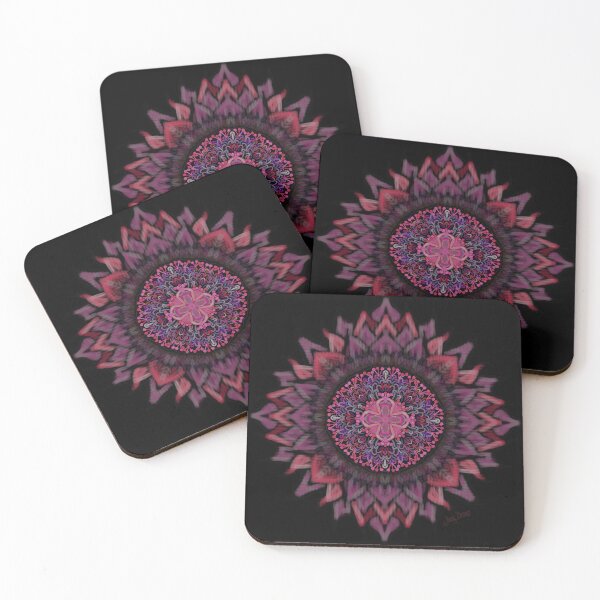 Item preview, Colorful medallion at nightfall designed and sold by busyBeanz.