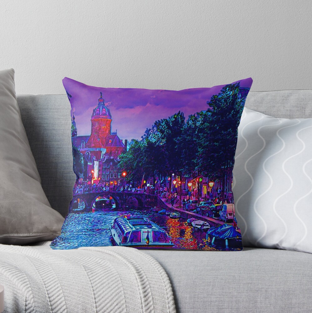 Item preview, Throw Pillow designed and sold by plzLOOK.