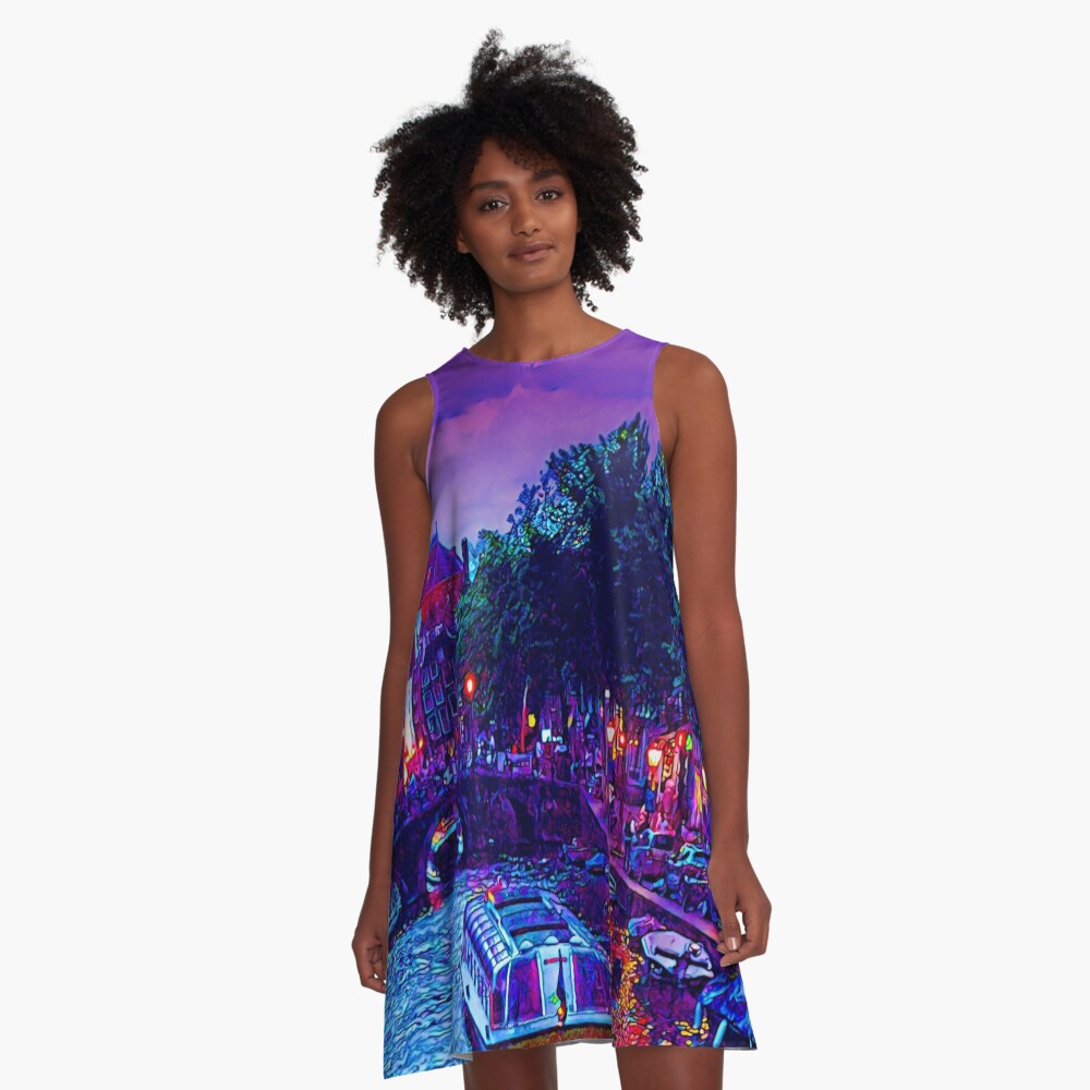 Item preview, A-Line Dress designed and sold by plzLOOK.