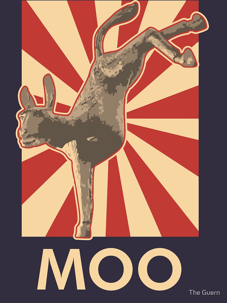 Thumbnail 5 of 5, Long Sleeve T-Shirt, Moo designed and sold by The Guern.