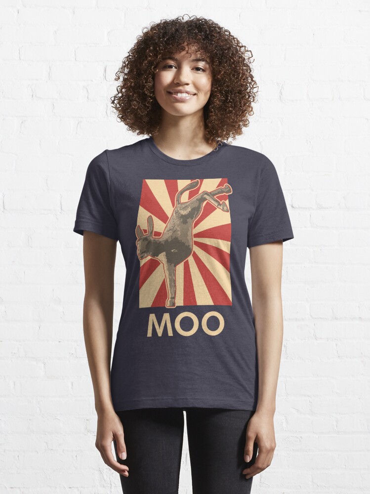 Alternate view of Moo Essential T-Shirt