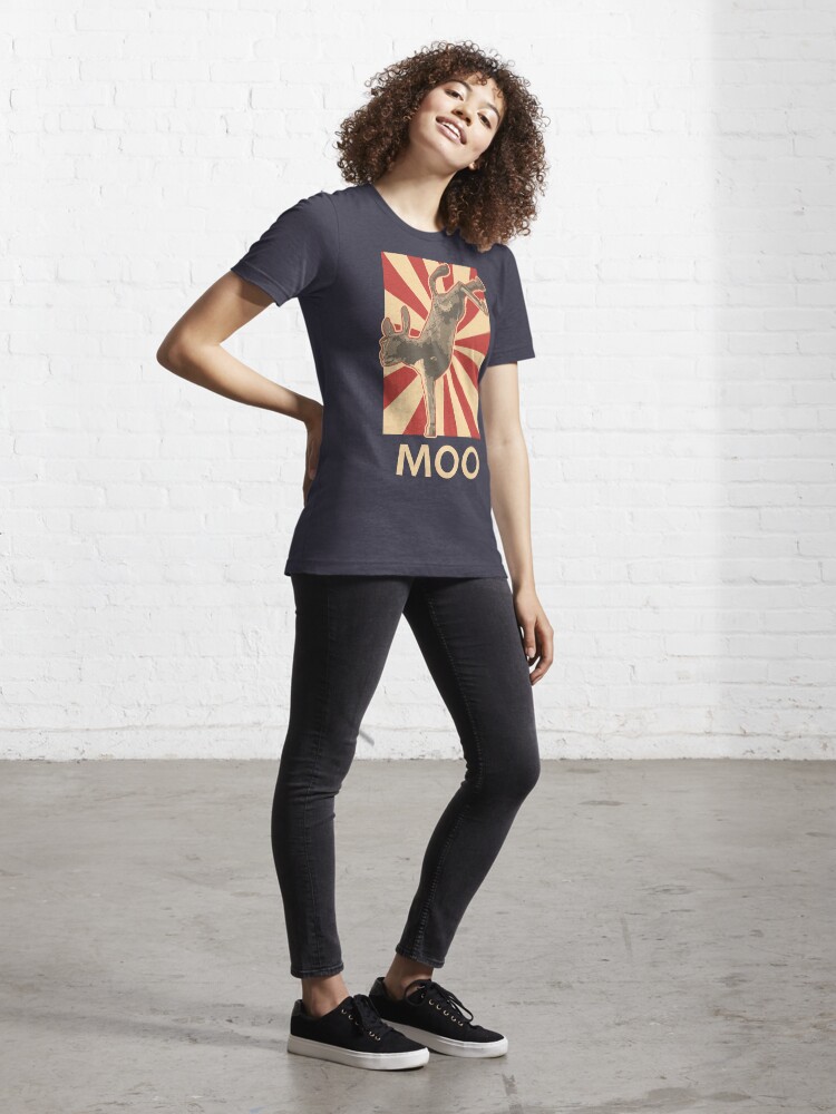 Alternate view of Moo Essential T-Shirt
