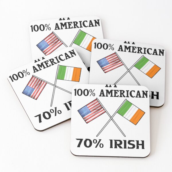 Item preview, im 100 american 70 irish designed and sold by Andrea Lina.