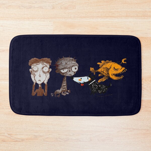 Item preview, It’s okay to not be okay zombie boy, the boy who fed on nightmares, the hand the monkfish, the cheerful dog, designed and sold by EmmyWhammy.