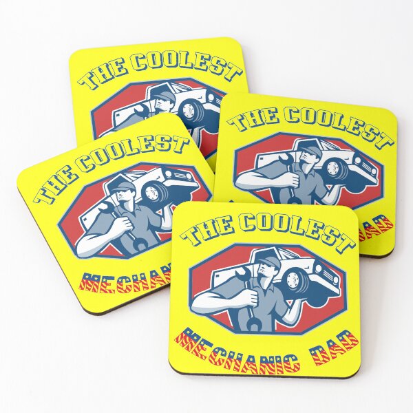 Item preview, The Coolest Mechanic Dad designed and sold by headshote.